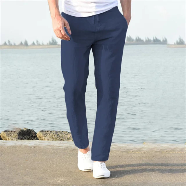 Poli - Blokes' Breezy Linen Trousers for a Cracking Summer