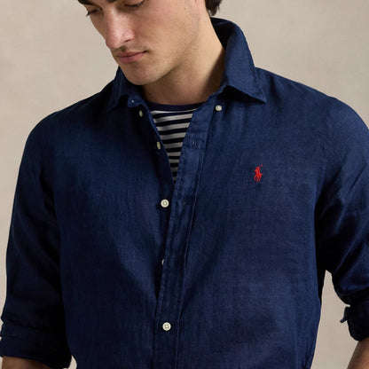 KIT RALPH L LINEN SHIRT [PAY 2 GET 5] + SUNGLASSES
