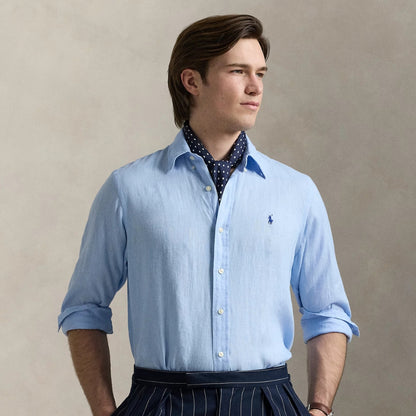 KIT RALPH L LINEN SHIRT [PAY 2 GET 5] + SUNGLASSES