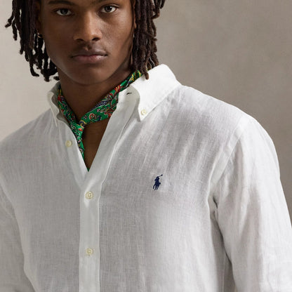 KIT RALPH L LINEN SHIRT [PAY 2 GET 5] + SUNGLASSES
