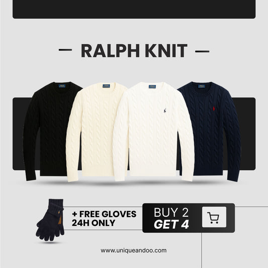 KIT RALPH KNIT [BUY 2 GET 4] + FREE GLOVES